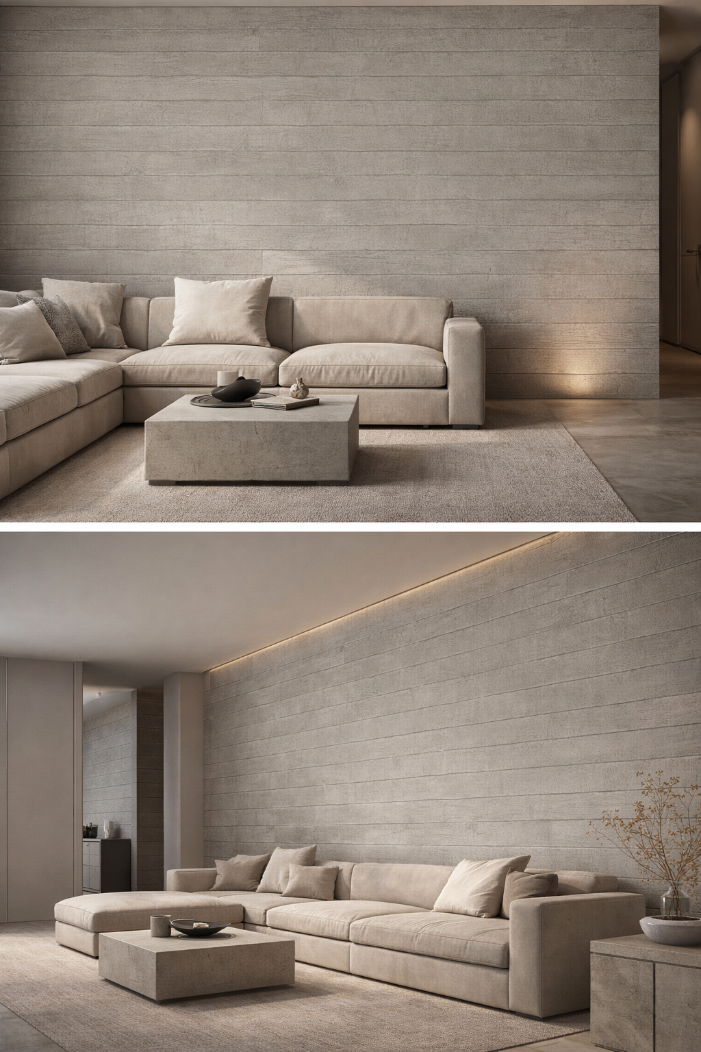 Panel Flexible Grande I Wood Cement Board