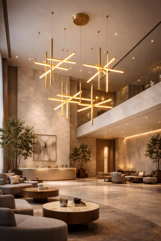 Lámparas I Gold Lamp 6.4 Mts