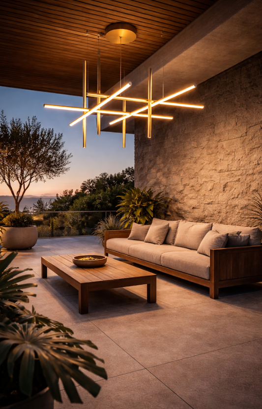 Lámparas I Gold Lamp 8 Mts