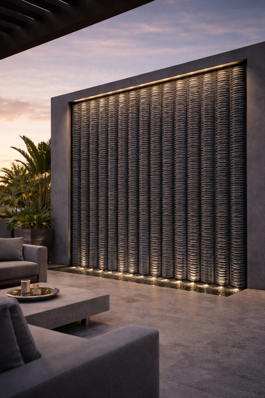 Piedra PU  I Earthen Tile Panel