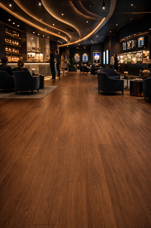 Piso SPC I Color Nogal