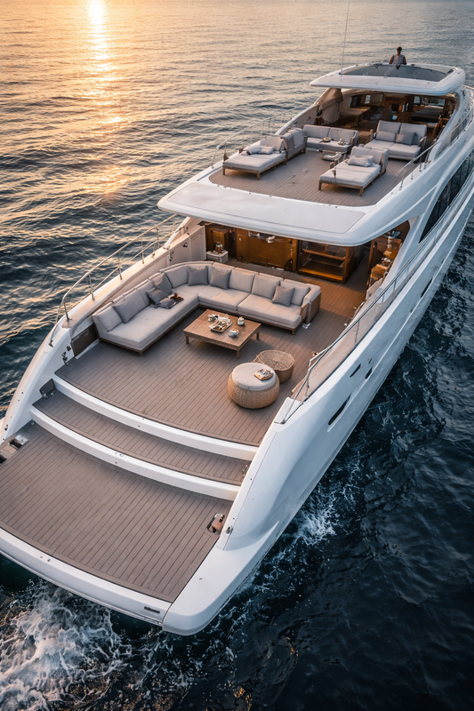 Piso de Yate I Color Gris Ónix