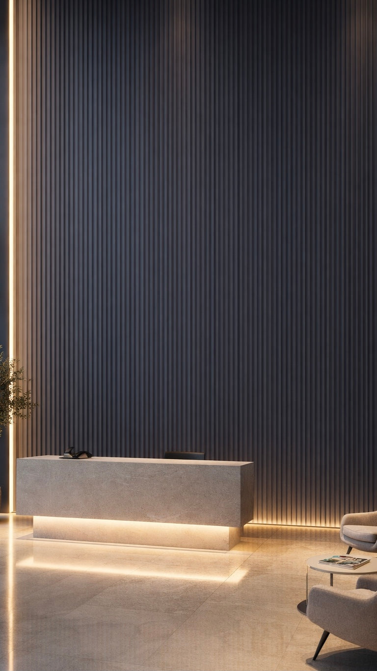 Lambrín Interior  I Four Grid Grille