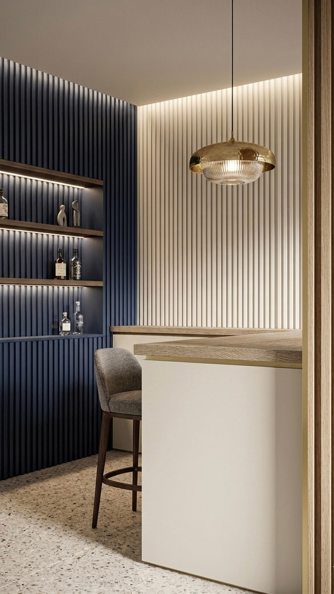 Lambrín Interior  I Four Grid Grille