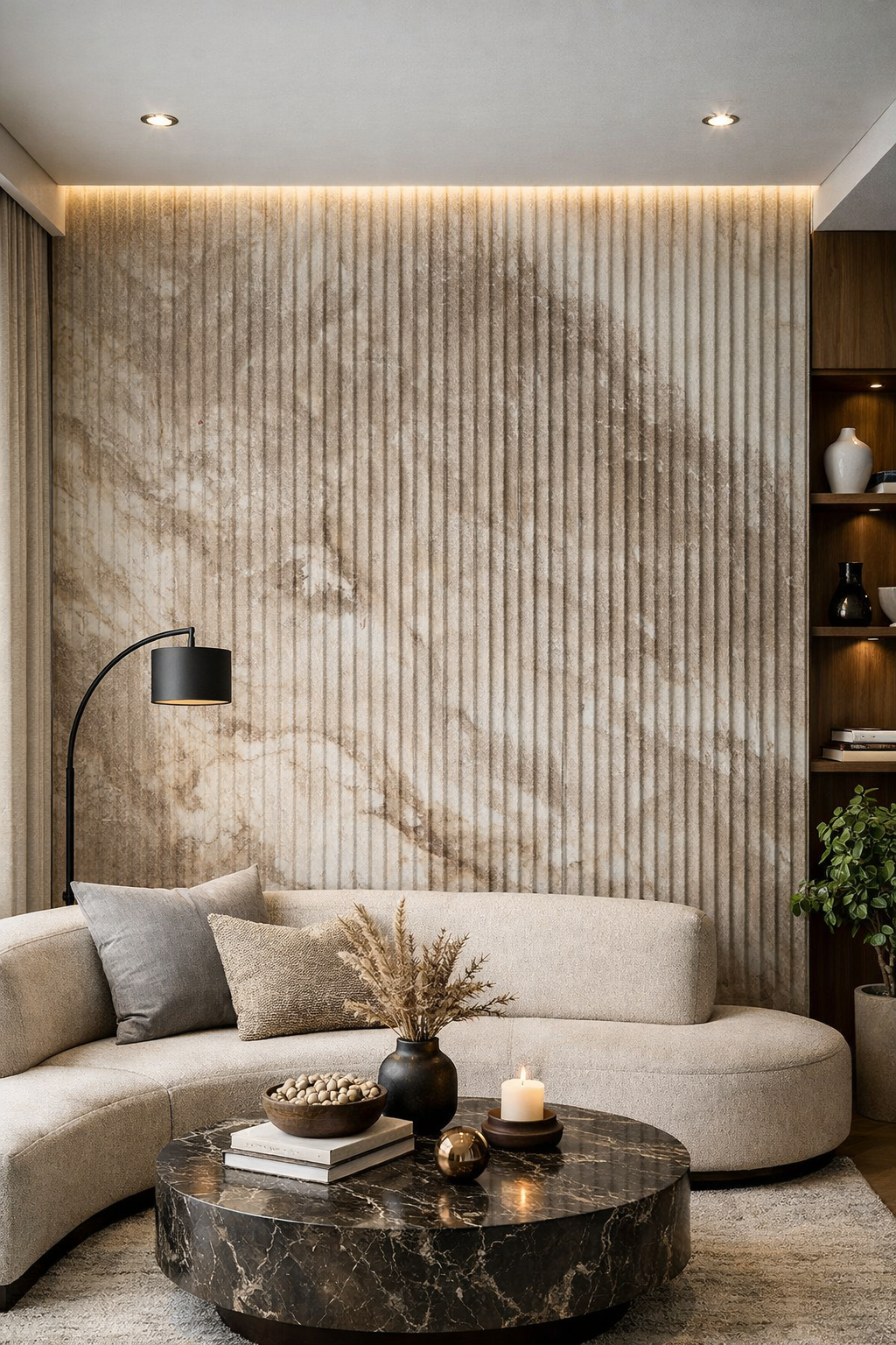 Panel Flexible Grande I Nebula Stone