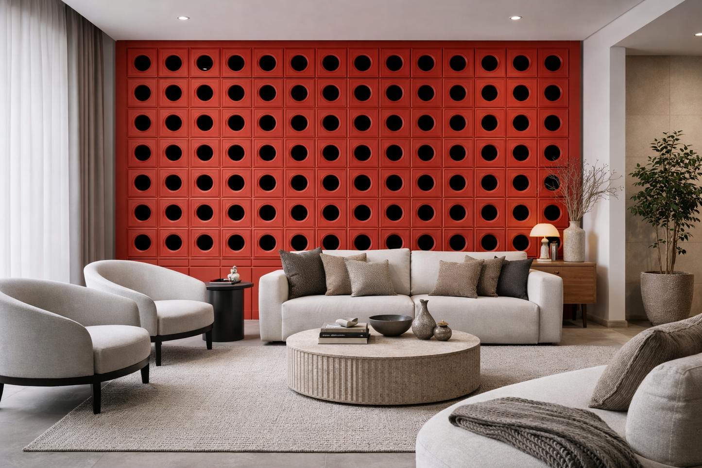 Componente PU I  Cara Circular