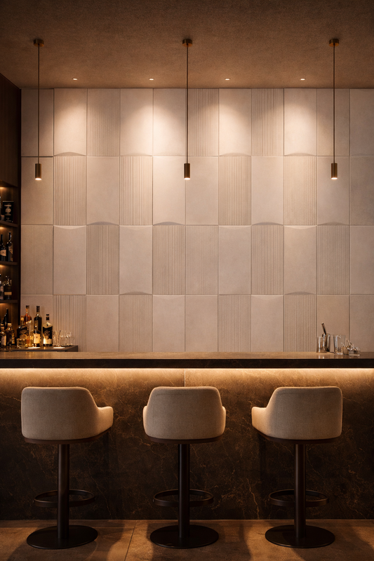 Componente PU I Cara Semi-Biselada